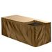 Nksudet Home Textile Storage Deck Box Cover Patio Deck Box Cover Garden Storage Box Cover Outdoor Storage Brown