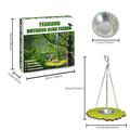 myvepuop Bird Feeders Hanging Bird Bath Bird Bath Bird Feeder 2 In 1 Hanging Bird Feeder & Bird Bath For Outside Hanging Bird Baths For Outdoors Yellow One Size