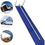 20 Feet Aluminum Snow Rake with 17 Snow Slide 5 Extension Tubes & Anti-Skid Handle Telescoping Snow Removal Tool for Removing Snow Leaves Debrisâ€¦