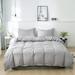 Nordic Solid Color Sanding Duvet Cover 220x240 Single Double Queen King Simple Bedding Set Pillowcase Bedclothes (No Bed Sheet)