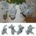 Mlkoz Planter Pot Hanger Resin Hanging Dragon Statue Planter Hanger Dragon Sculpture Pot Huggers Dragon Figurines Garden Statues Garden Figures Decoration For Garden on Clearance