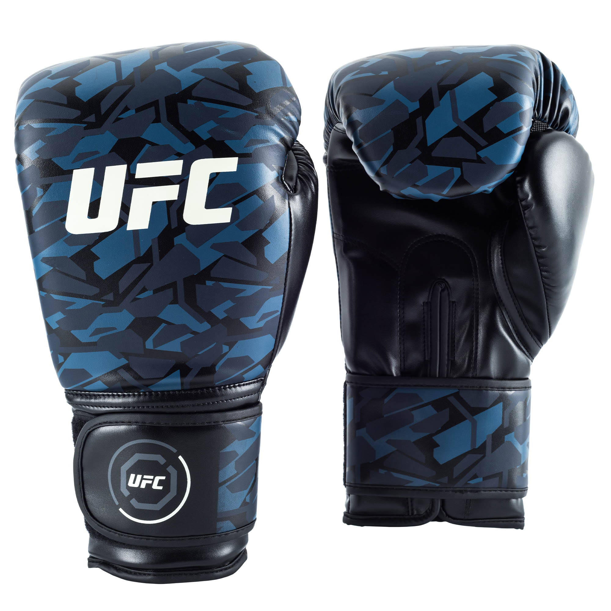 UFC Octagon Camo Boxhandschuhe – Schwarz – 14oz Image