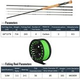 MENGQI Spinning Rod Reel Combo Set Fly Set Fly Set 42 Pieces Rod And Reel Fly Rod And Pieces Kit Fly 42 Pieces Kit Carbon Mewmewcat 42pcs Set With Portable With Portable Fly