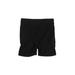 Lands' End Athletic Shorts: Black Solid Activewear - Women's Size Medium