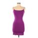 Wilfred Free Casual Dress - Slip dress: Purple Dresses - Women's Size Small