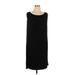 J.Jill Casual Dress - Sheath: Black Solid Dresses - Women's Size X-Large