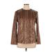 Alfred Dunner Jacket: Gold Snake Print Jackets & Outerwear - Women's Size 14