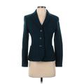 Brooks Brothers Red Fleece Jacket Wool Blazer Jacket: Teal Jackets & Outerwear - Women's Size 2