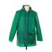 Ann Taylor LOFT Raincoat: Green Jackets & Outerwear - Women's Size Large