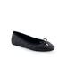 Women's Pia Casual Flat by Aerosoles in Black Quilted (Size 9 1/2 M)