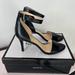 Nine West Shoes | Brand New Women's Nine West Open Toe Shoes, Size 8.5 | Color: Black | Size: 8.5