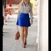 J. Crew Skirts | J Crew Women’s Blue Tulip Mini Skirt Size 2 | Color: Blue | Size: 2