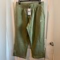 Nike Pants & Jumpsuits | Brand New Nike Fleece Wide Leg Sweatpants, Sage Green, 1x | Color: Green | Size: 1x