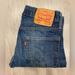 Levi's Jeans | Levis 513 Slim Fit Straight Leg Stretch Denim Blue Jeans Men's 30x32 | Color: Blue | Size: 30