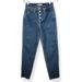 Levi's Jeans | Levi's Mom Jeans High Rise Exposed Button Fly Relaxed Fit Women's Size 27 | Color: Blue | Size: 27