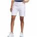 Adidas Shorts | Adidas Womens 4 Shorts White 10.5 Inch Bermuda Midrise Climalite Golf Walking | Color: White | Size: 4