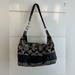 Coach Bags | Coach Signature Stripe Hobo Bag Black And Gray | Color: Black/Gray | Size: Os