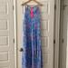 Lilly Pulitzer Dresses | Lilly Pulitzer New Marabella Halter Maxi Dress | Color: Pink/Purple | Size: S