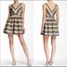 J. Crew Dresses | J.Crew Striped Metallic Cocktail Dress | Color: Blue/Gold | Size: 2