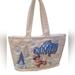 Disney Bags | Disney Parks Minnie & Chip 'N Dale Winter Quilted Puffy Homestead Tote Bag New | Color: White | Size: Os
