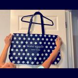 Kate Spade Bags | Kate Spade Fabric Tote Flowers | Color: Blue/White | Size: Os