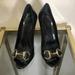 Gucci Shoes | Gucci Horse Bit Patent Leather Pump Size 7.5 | Color: Black | Size: 7.5