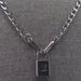 Louis Vuitton Jewelry | Authenticated Louis Vuitton #315 Silver Vintage Rare Padlock Lock 2 Keys Neclace | Color: Silver | Size: Os