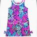 Lilly Pulitzer Dresses | Lilly Pulitzer Little Lilly Knit Shift In Calypso Coast Size 4-5 | Color: Blue/Pink | Size: 4g