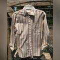 J. Crew Shirts | J.Crew Vintage Striped Men’s Shirt Size 15 1/2 To 16 | Color: Brown/Orange | Size: 15.5