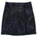 Free People Skirts | Free People Holding Onto A Dream Coated Denim Mini Skirt | Color: Black | Size: 12