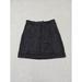 Free People Skirts | Free People Denim Skirt Womens 2 Black Jean Mini Skirt | Color: Black | Size: 2