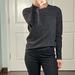 J. Crew Sweaters | J.Crew Cashmere Blend Charcoal Gray Cable Knit Fitted Sweater Size S | Color: Gray | Size: S