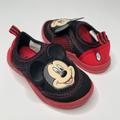 Disney Shoes | Disney Mickey Mouse Red & Black Water Sock Shoes | Color: Black/Red | Size: 5/6