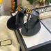 Gucci Shoes | Gucci Sandals | Color: Black/Gold | Size: 9