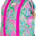 Lilly Pulitzer Bags | Lilly Pulitzer Backpack Cooler Summer “Coming In Hot” Nwt | Color: Blue/Pink | Size: Os
