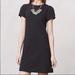 Anthropologie Dresses | Anthropologie Maeve Womens Sz Small Polka Dot Black Shift Dress | Color: Black | Size: S