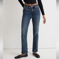 Madewell Jeans | *Flaw-Hole In Pocket* Madewell Nwt Petite Kick Out Crop Jeans Sz 26p Arlen Wash | Color: Blue | Size: 26p