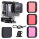 SOONSUN 45m Underwater Waterproof Dive Housing Case with 3-Pack Dive Filters for GoPro Hero 5 6 7 Black Hero (2018) - Include Backdoor, Quick Release Buckle, Thumb Screw, Tripod Adapter, Lens Cap