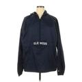 Champion Track Jacket: Blue Jackets & Outerwear - Women's Size X-Large