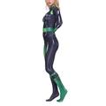 MODRYER Women's Cosplay Costume Shego Kim Possible Fancy Dress Suit Girls Masquerade Bodysuit Kids Adults Theme Party Jumpsuit Halloween Carnival Onesies,Green-Adults/M/150~160cm