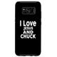 Hülle für Galaxy S8 Ich liebe Jesus und CHUCK T-Shirt-Name CHUCK