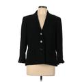 Lafayette 148 New York Blazer Jacket: Black Jackets & Outerwear - Women's Size 12