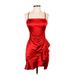 Emerald Sundae Cocktail Dress: Red Dresses - Women's Size Small