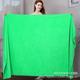 Hotel large bath towel Bath towel beauty salon bath towel massage sweat steaming foot therapy bed towel thickened large towel absorbent no hair loss large bath towel, grass green, 200*150cm super thi