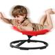 WTAILYSOUE Autism Kids Swivel Chair, Spinning Chair for Kids Sensory, Kids Swivel Chair Sensory, Sensory Toy Chair, Carousel Spin Sensory Chair, Training Body Coordination for Kids 3-12