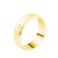 Anniversary Ring, Mens Cross Ring Yellow Gold Size N 1/2 Band for Mother's Day Wedding Rings Matching Fashion Rings for Women