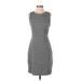 Old Navy Casual Dress - Shift: Gray Marled Dresses - Women's Size Small