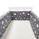 Aocase Baby Cot Bumper Bed Bumper One Piece Anti Collision Bed Bumper for Children Soft and Comfortable Edge Protection Baby Cot Bumper,NO26,300x30cm