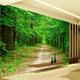 Photo Mural Wallpaper 3D Forest Path Modern Living Room Bedroom Tv Background Wall Mural Photo Wallpaper Home Decor 350cm×250cm