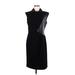 Lafayette 148 New York Cocktail Dress - Sheath: Black Dresses - Women's Size 6